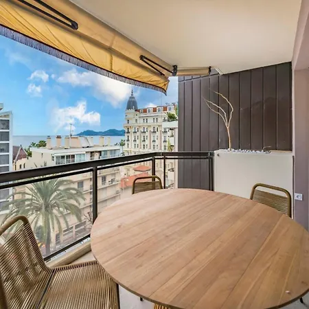 Cozystay 1597 - Sea View Croisette Sunny Terrace Apartamento